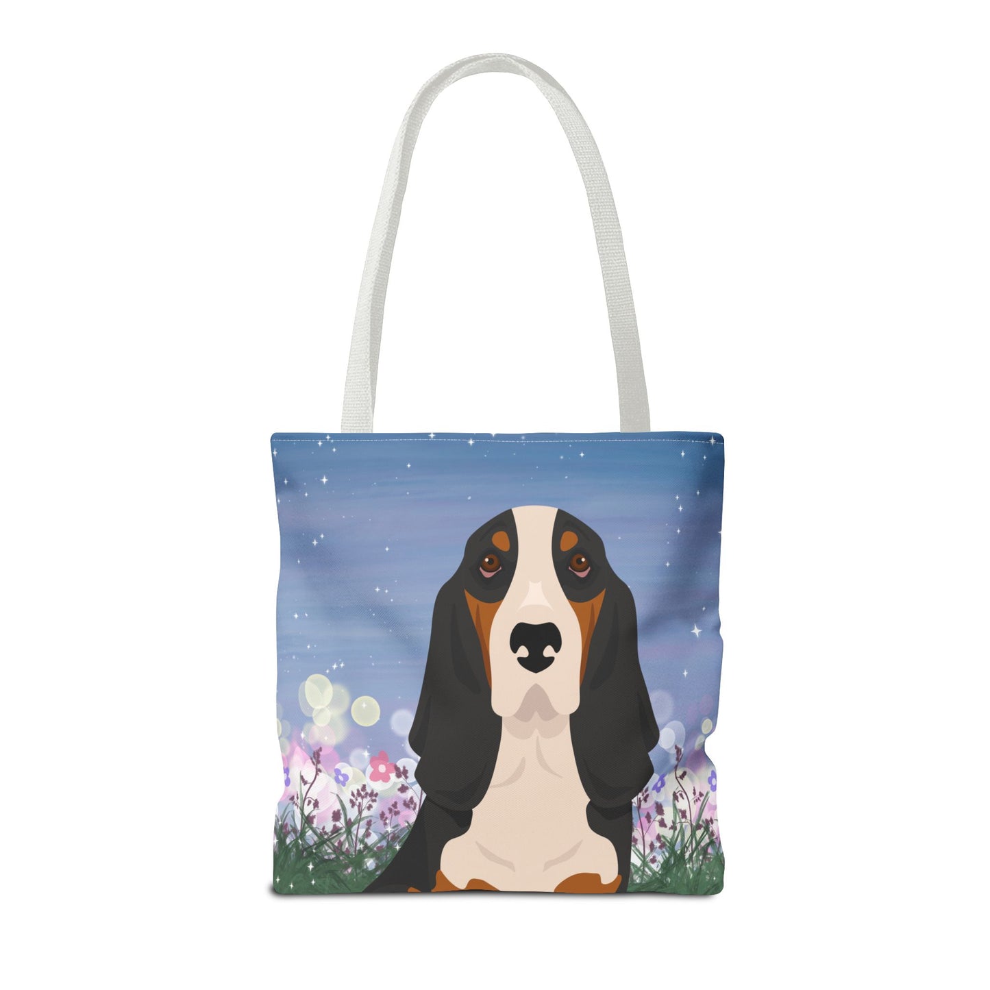 Basset Hound Dog Tote Bag 16x16
