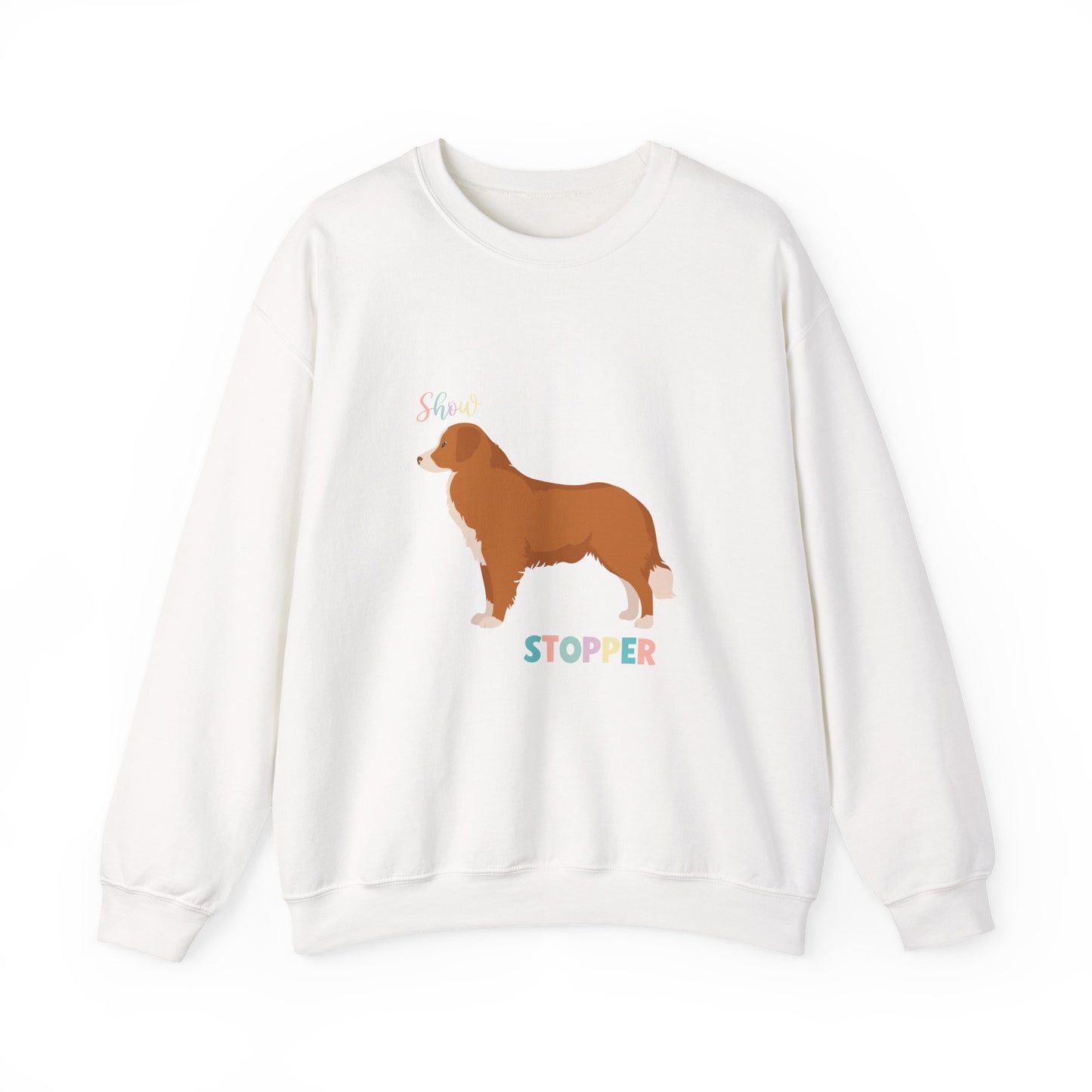 Nova Scotia Duck Tolling Retriever Dog Unisex Heavy Blend Crewneck Sweatshirt