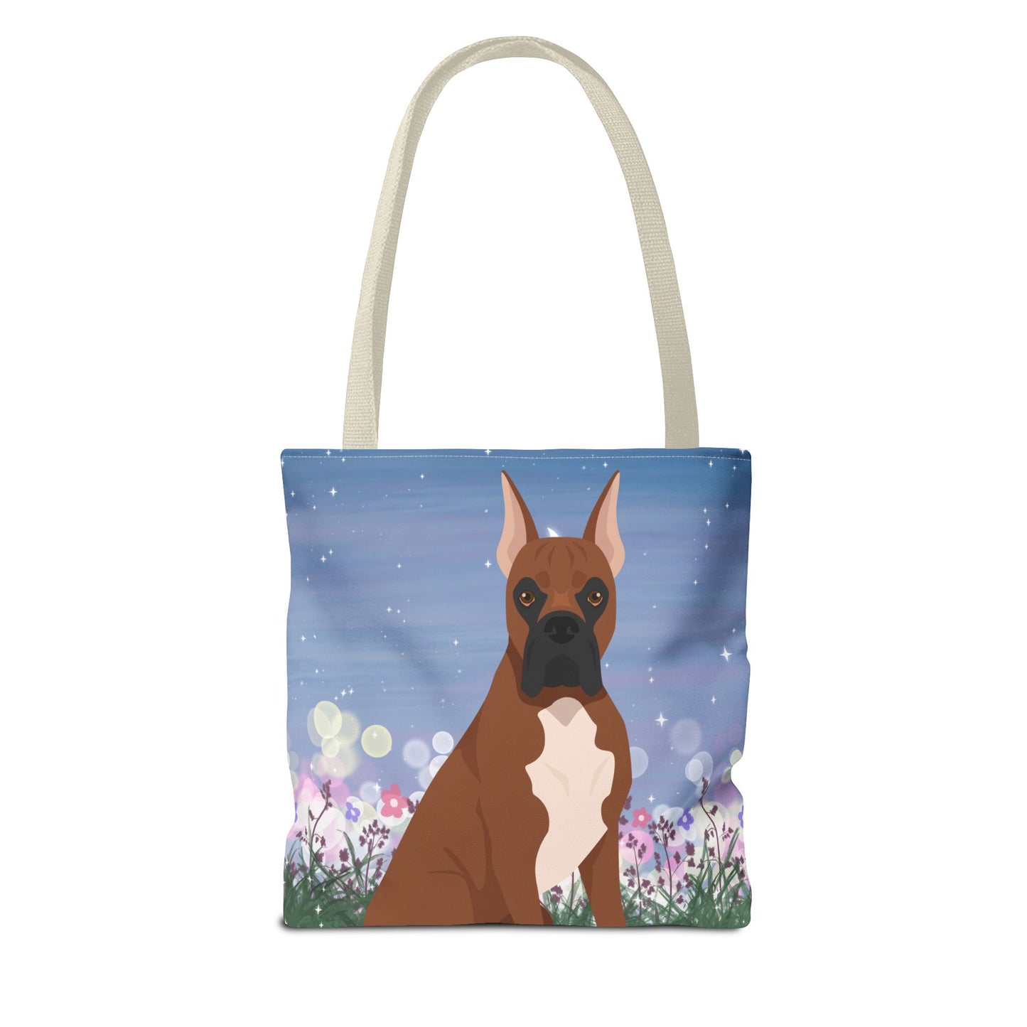 Boxer Dog Tote Bag 13x13