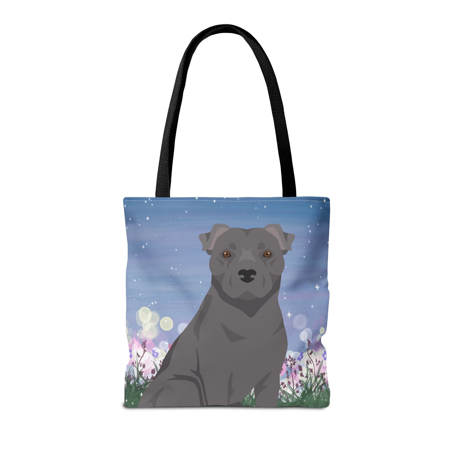 Staffordshire Bull Terrier Dog Tote Bag 16x16