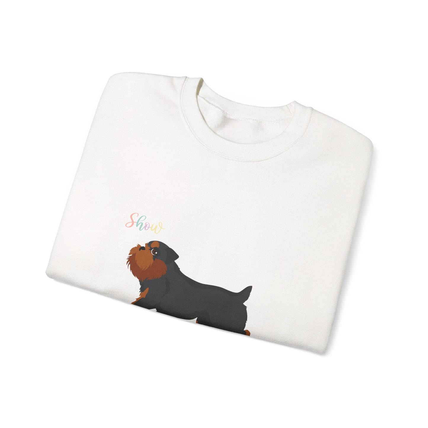 Brussels Griffion Dog Unisex Heavy Blend Crewneck Sweatshirt