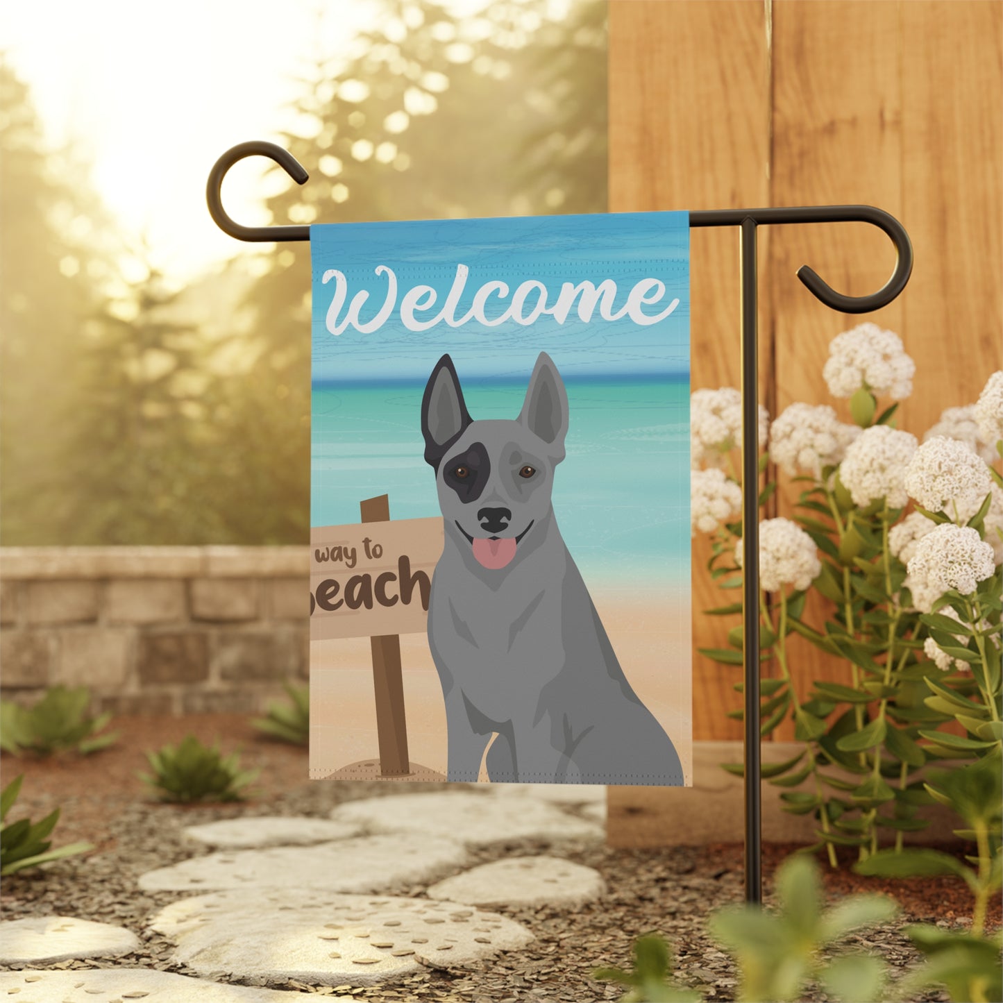 Australian Stumpy Tail Cattle Dog Dog Garden Flag