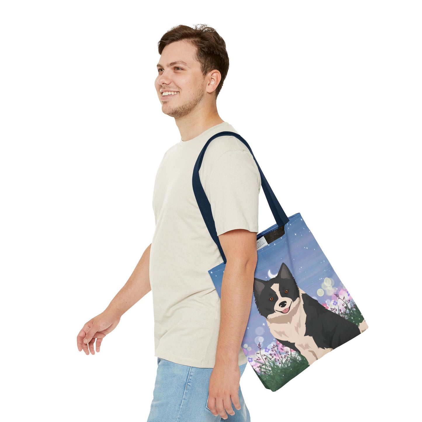 Nenets Herding Laika Dog Tote Bag 16x16