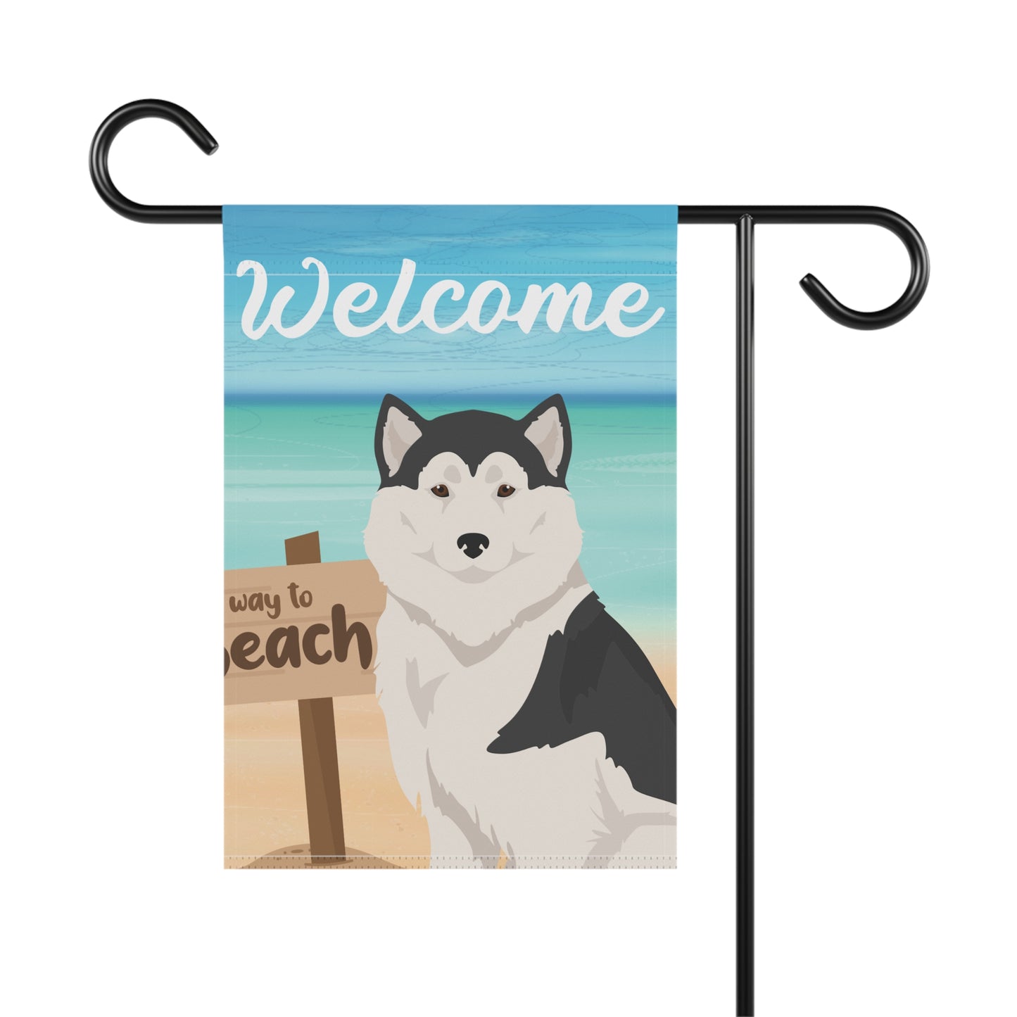 Greenland Dog Dog Garden Flag