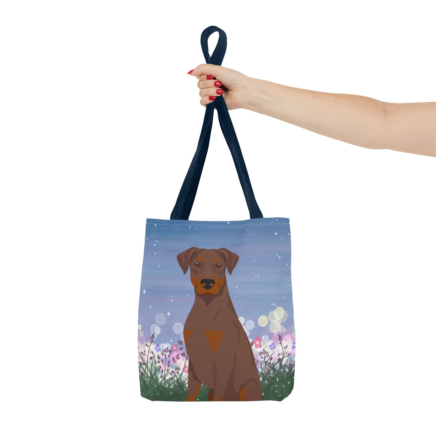 Dobermann Pinscher Dog Tote Bag 13x13