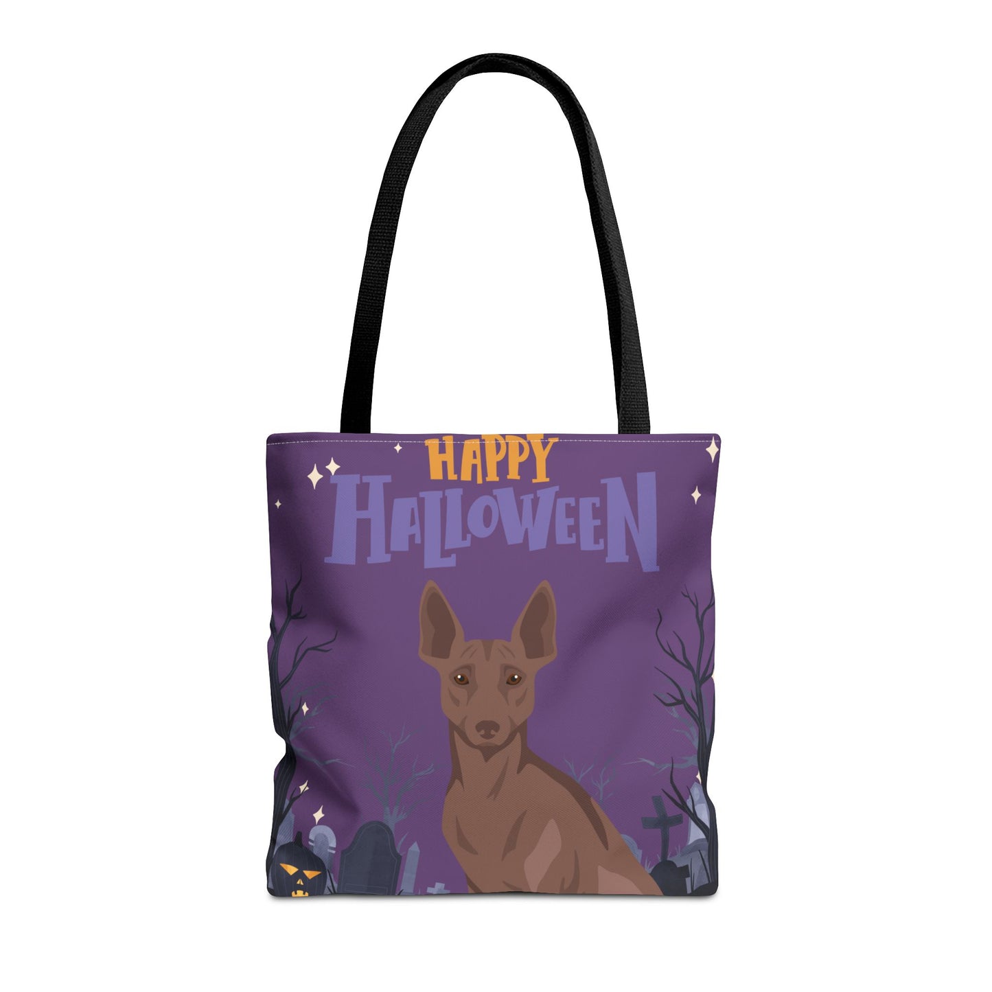 Peruvian Inca Orchid Dog Happy Halloween Tote Bag 16x16