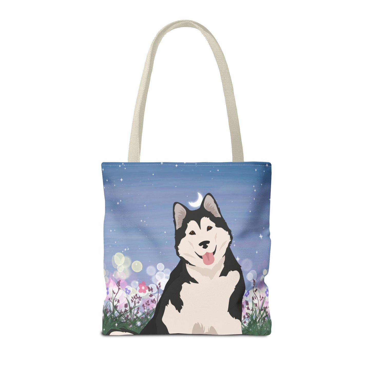 Alaskan Malamute Dog Tote Bag 16x16