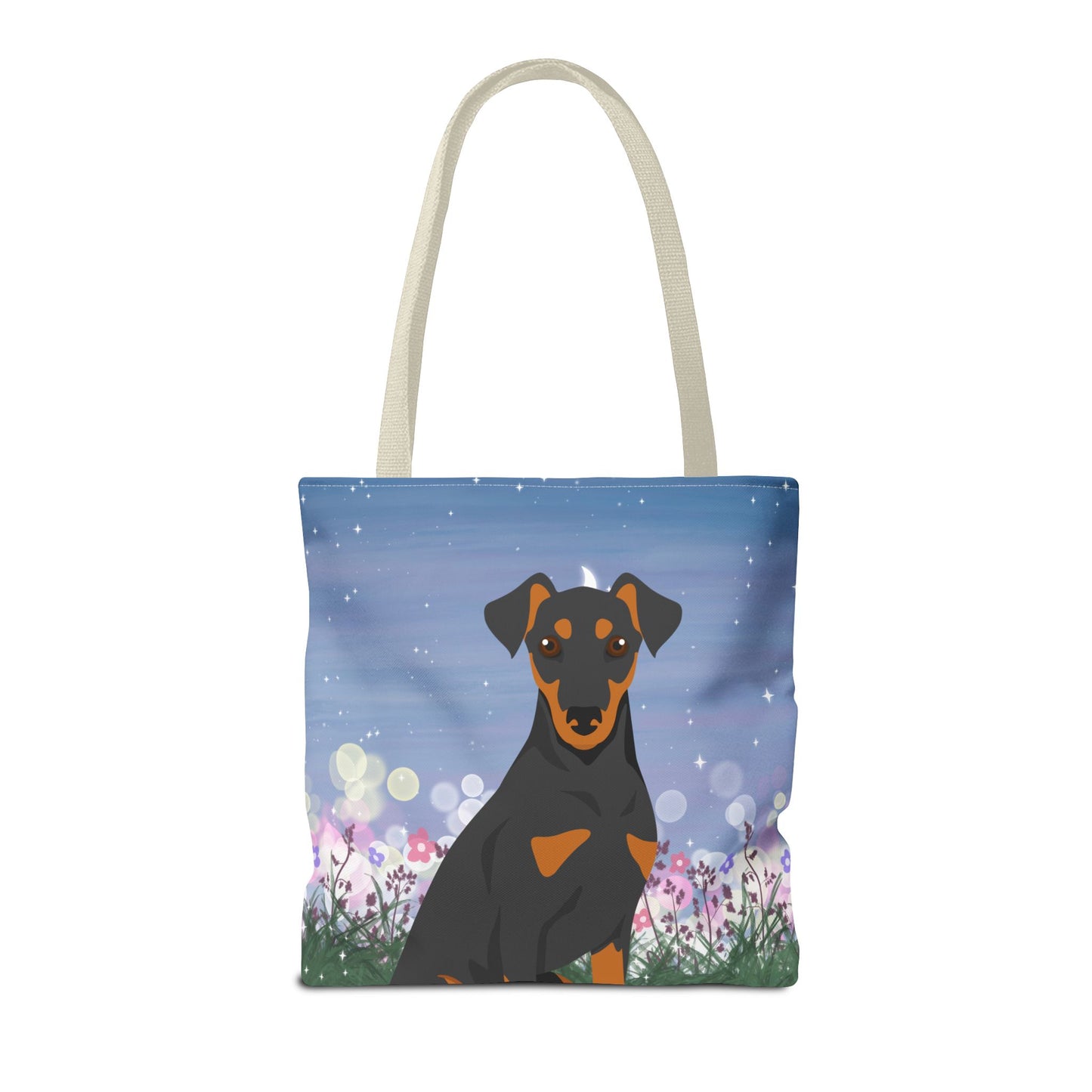 German Pinscher Dog Tote Bag 16x16