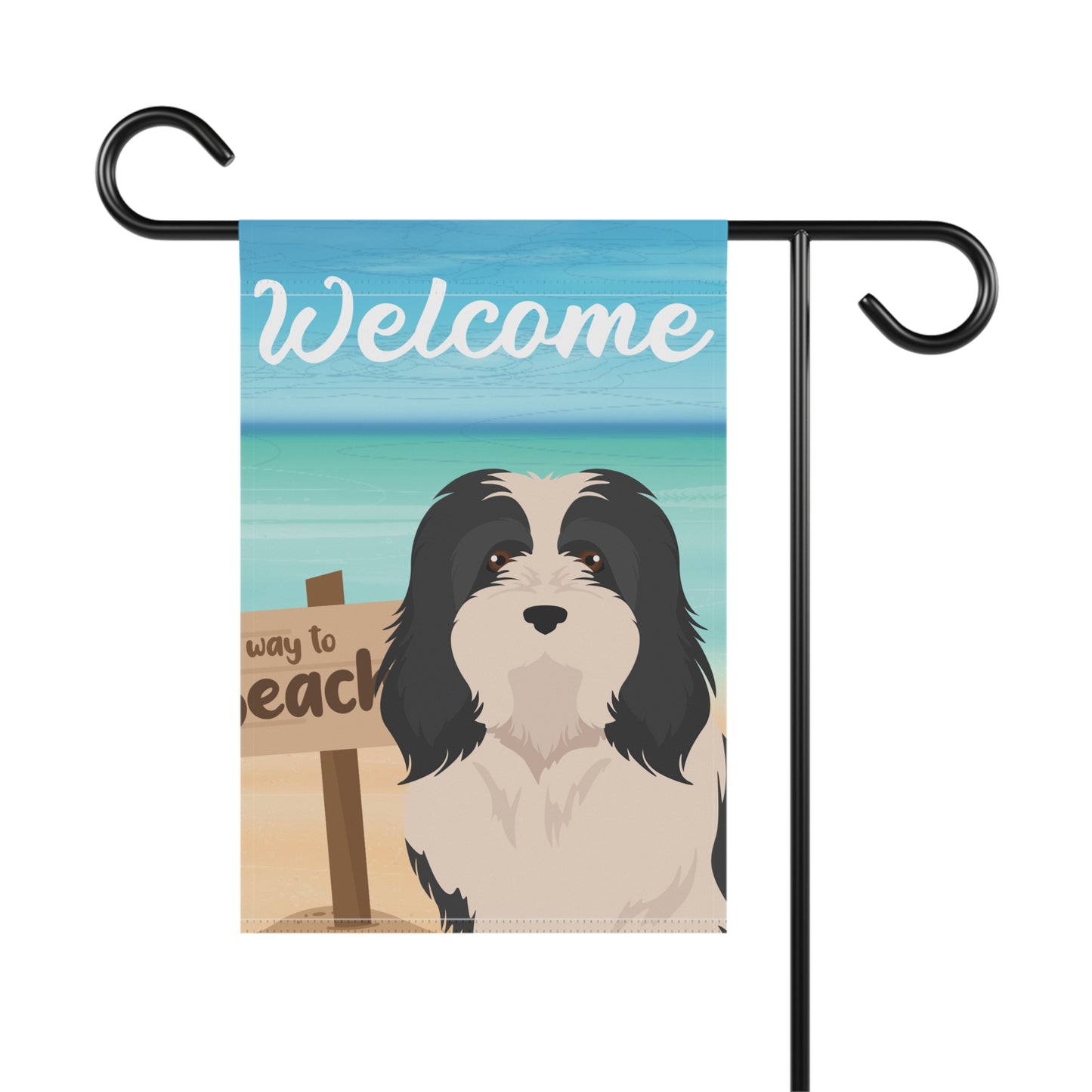 Havanese Dog Garden Flag