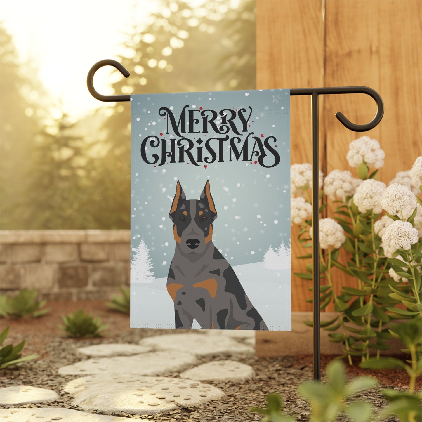 Beauceron Dog Garden Flag