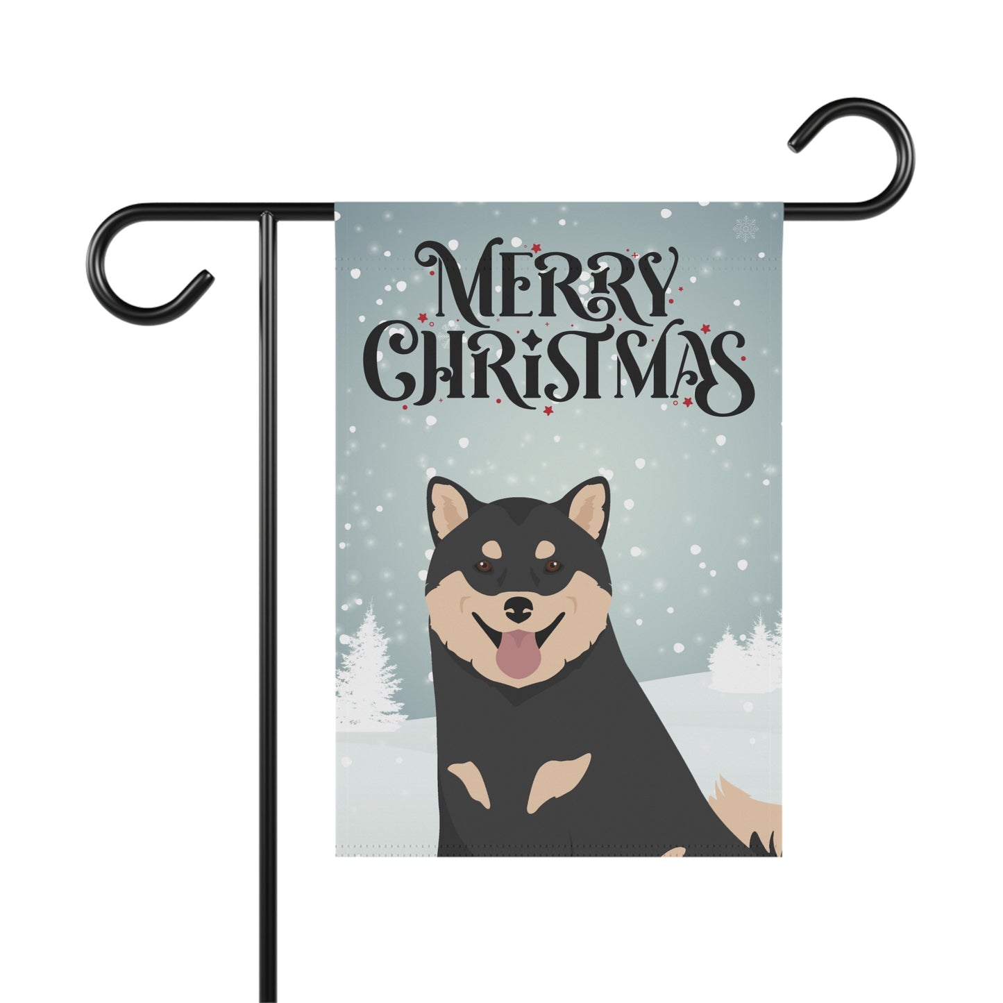 Shiba Inu Dog Garden Flag