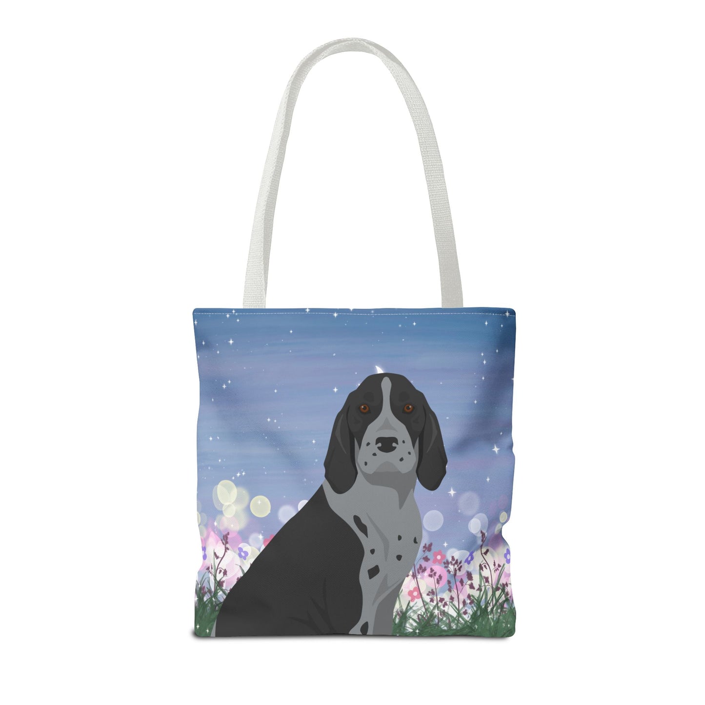 American English Coonhound Dog Tote Bag 16x16