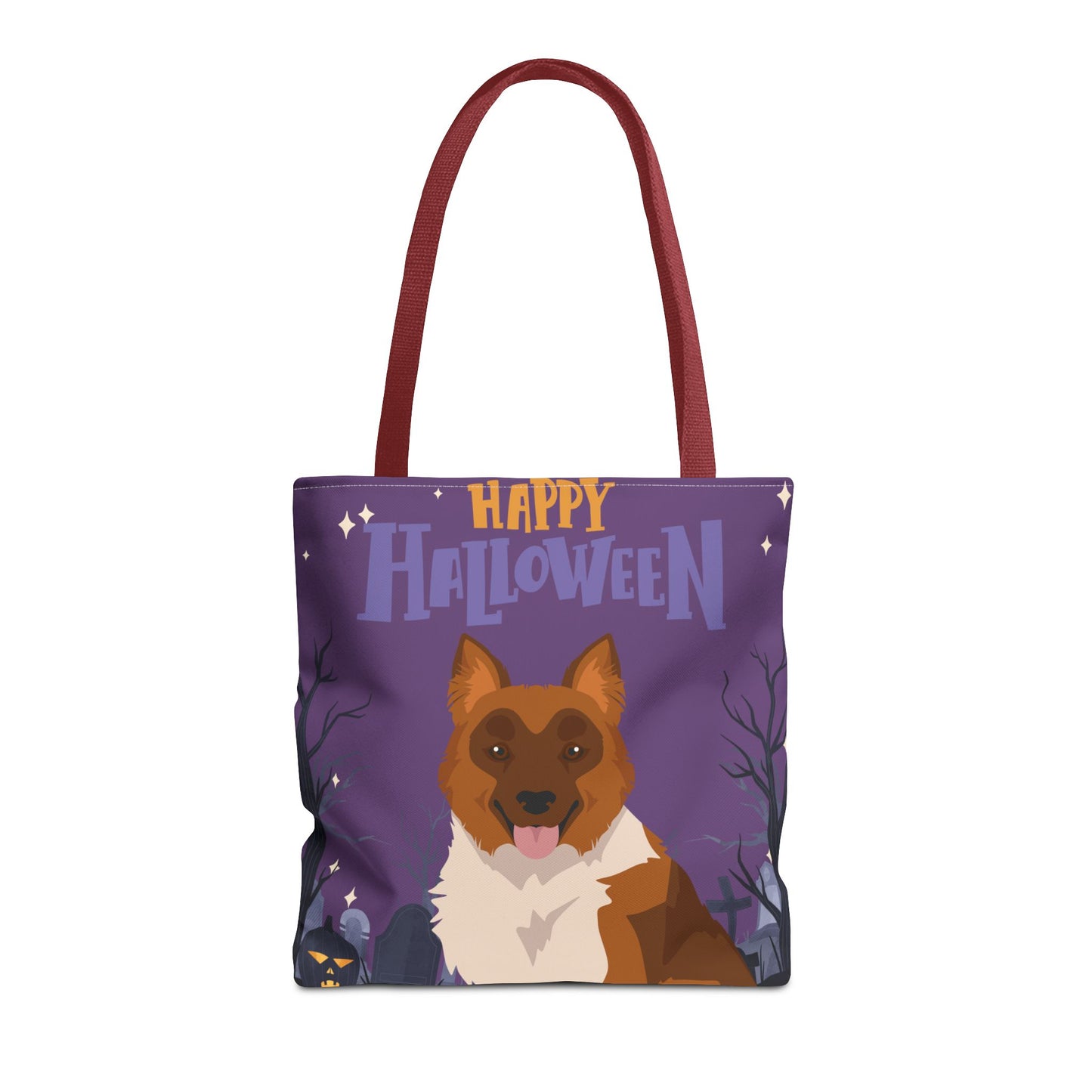 Elo Dog Happy Halloween Tote Bag 16x16