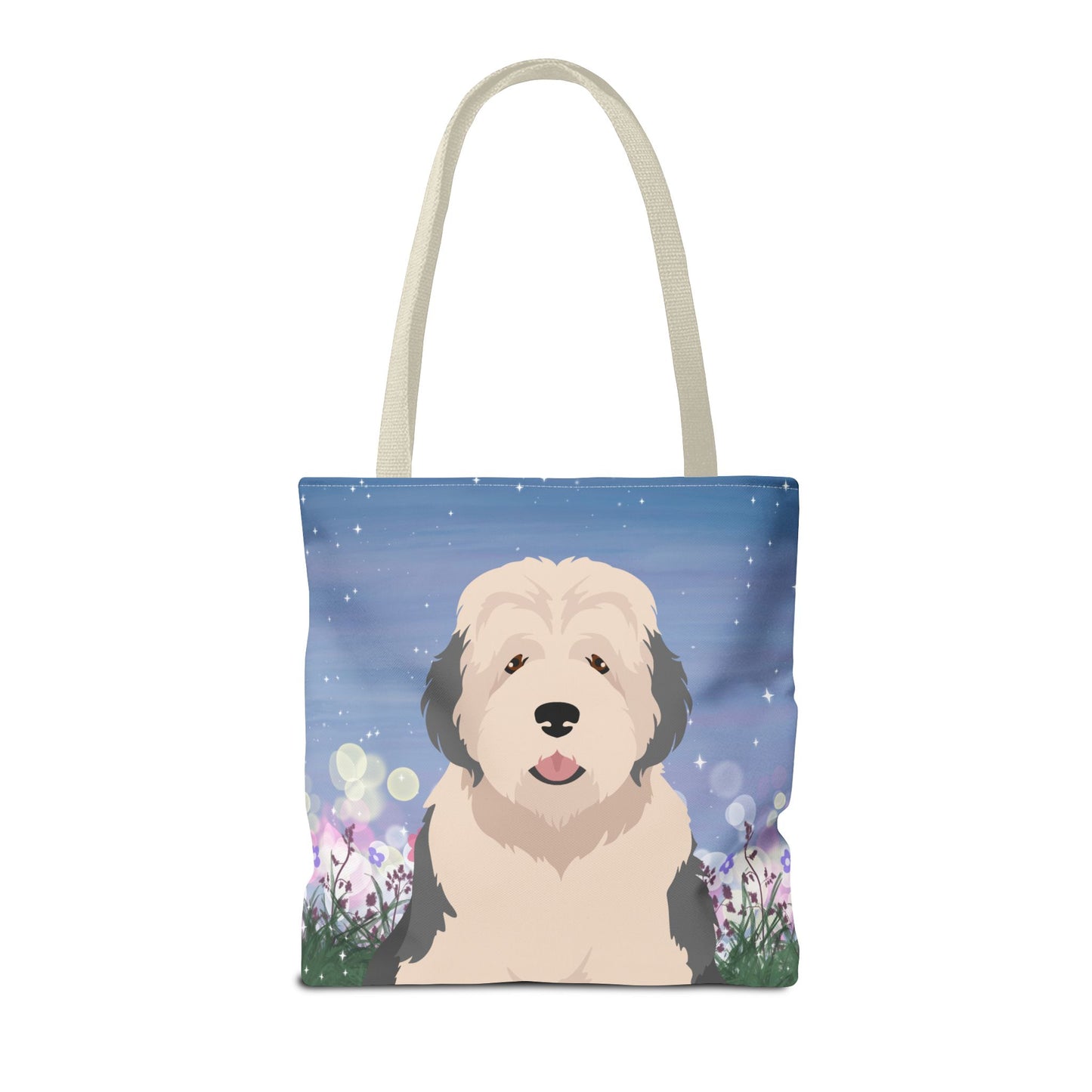 Old English Sheepdog Dog Tote Bag 16x16