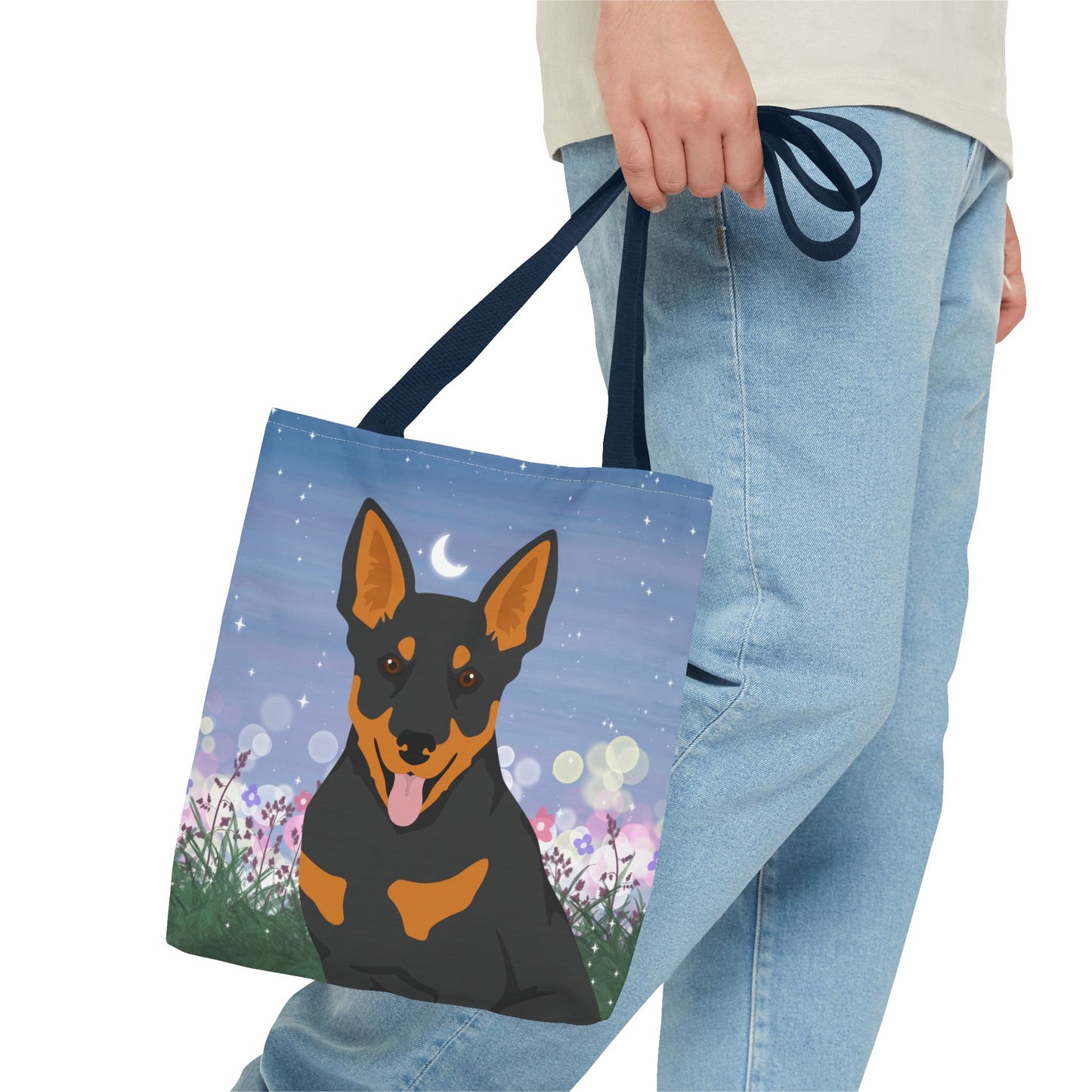 Lancashire Heeler Dog Tote Bag 13x13