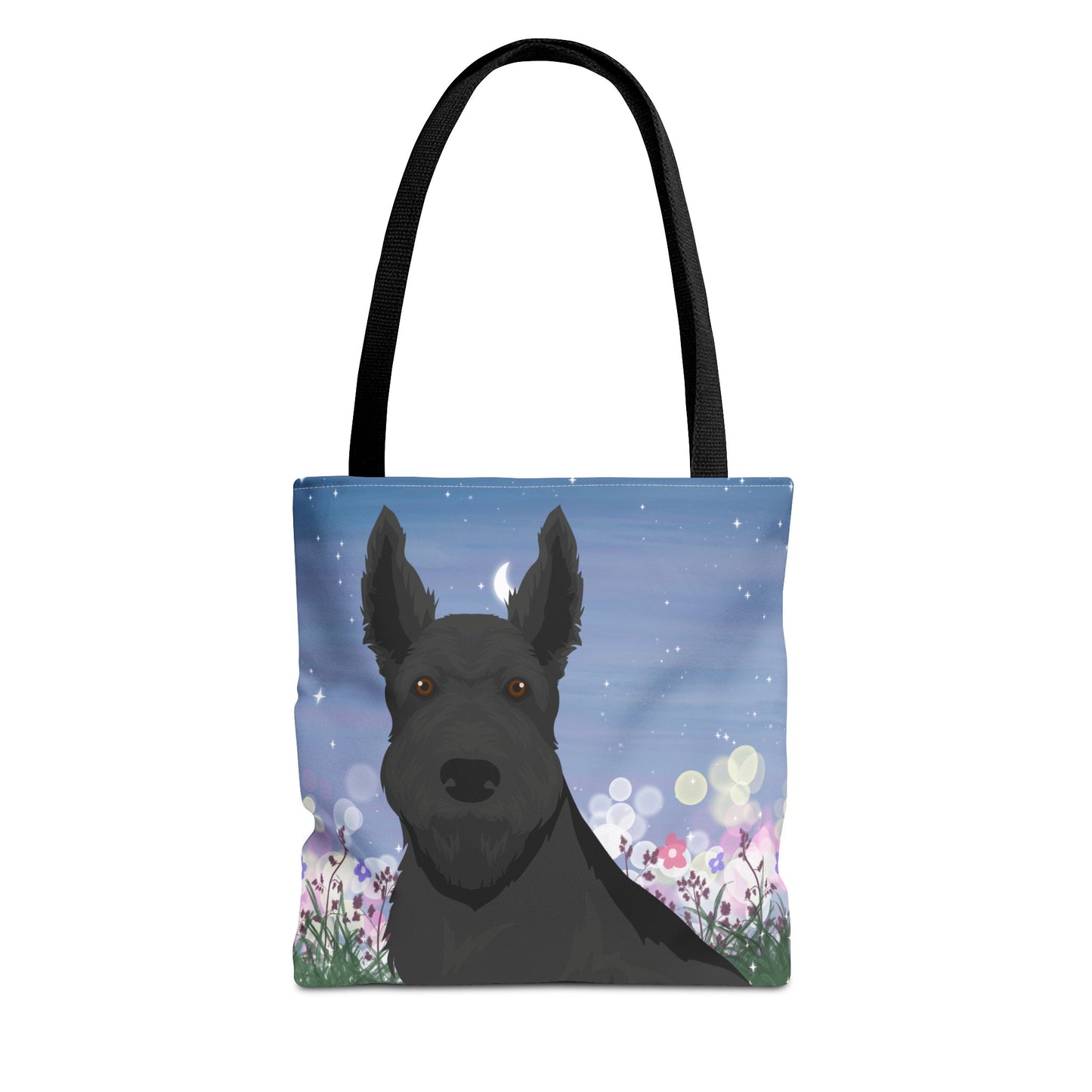 Scottish Terrier Dog Tote Bag 13x13