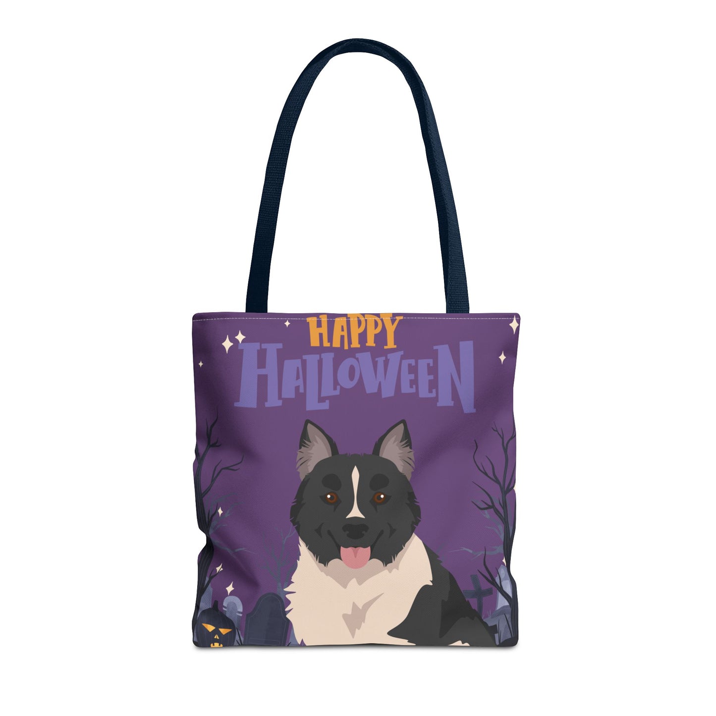 Elo Dog Happy Halloween Tote Bag 16x16
