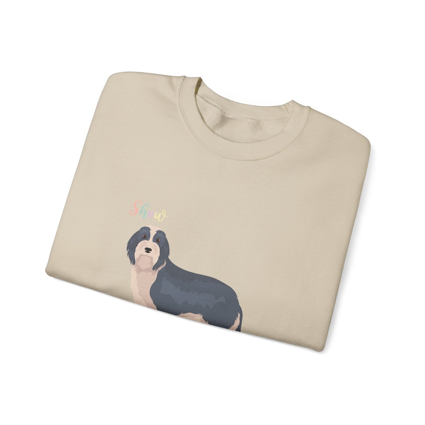 Bearded Collie Dog Unisex Heavy Blend Crewneck Sweatshirt