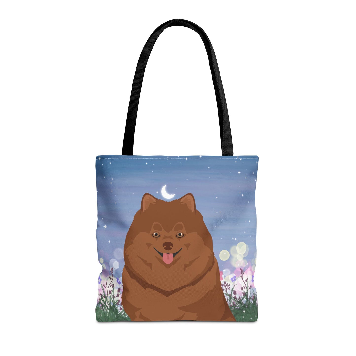 Pomeranian Dog Tote Bag 16x16