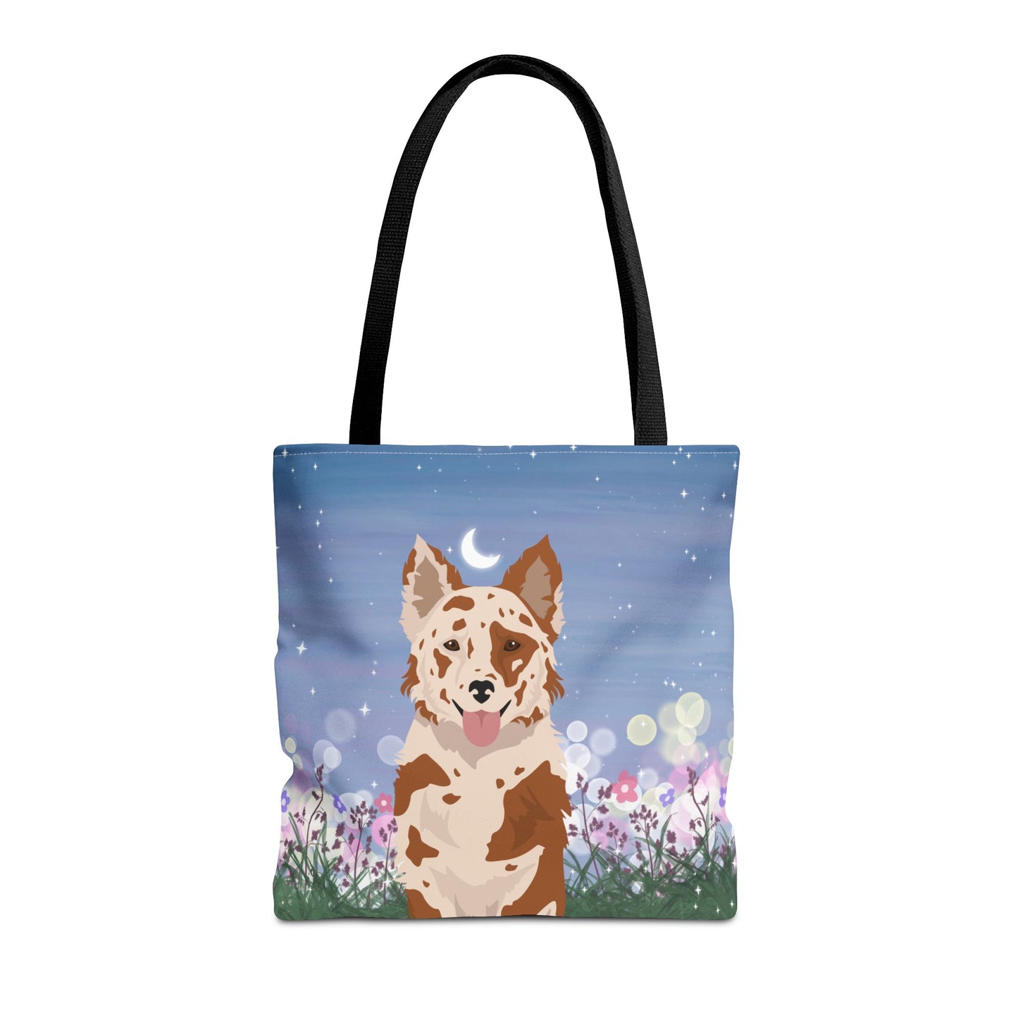 Mudi Dog Tote Bag 16x16