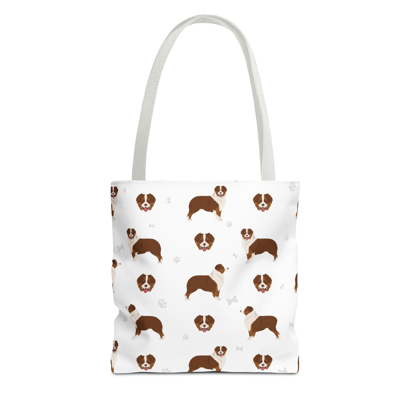 Australian Shepherd Dog Tote Bag, Aussie Dog Mom Gift