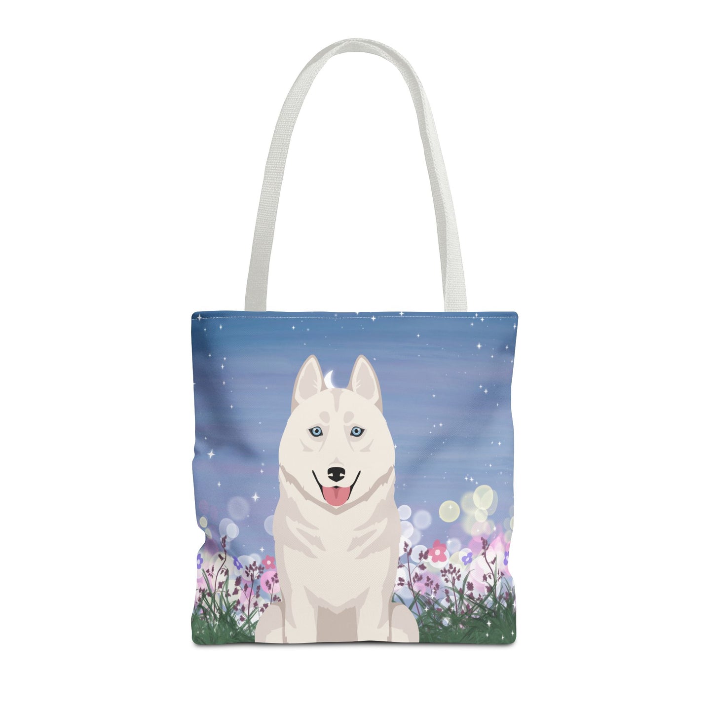 Siberian Husky Dog Tote Bag 16x16
