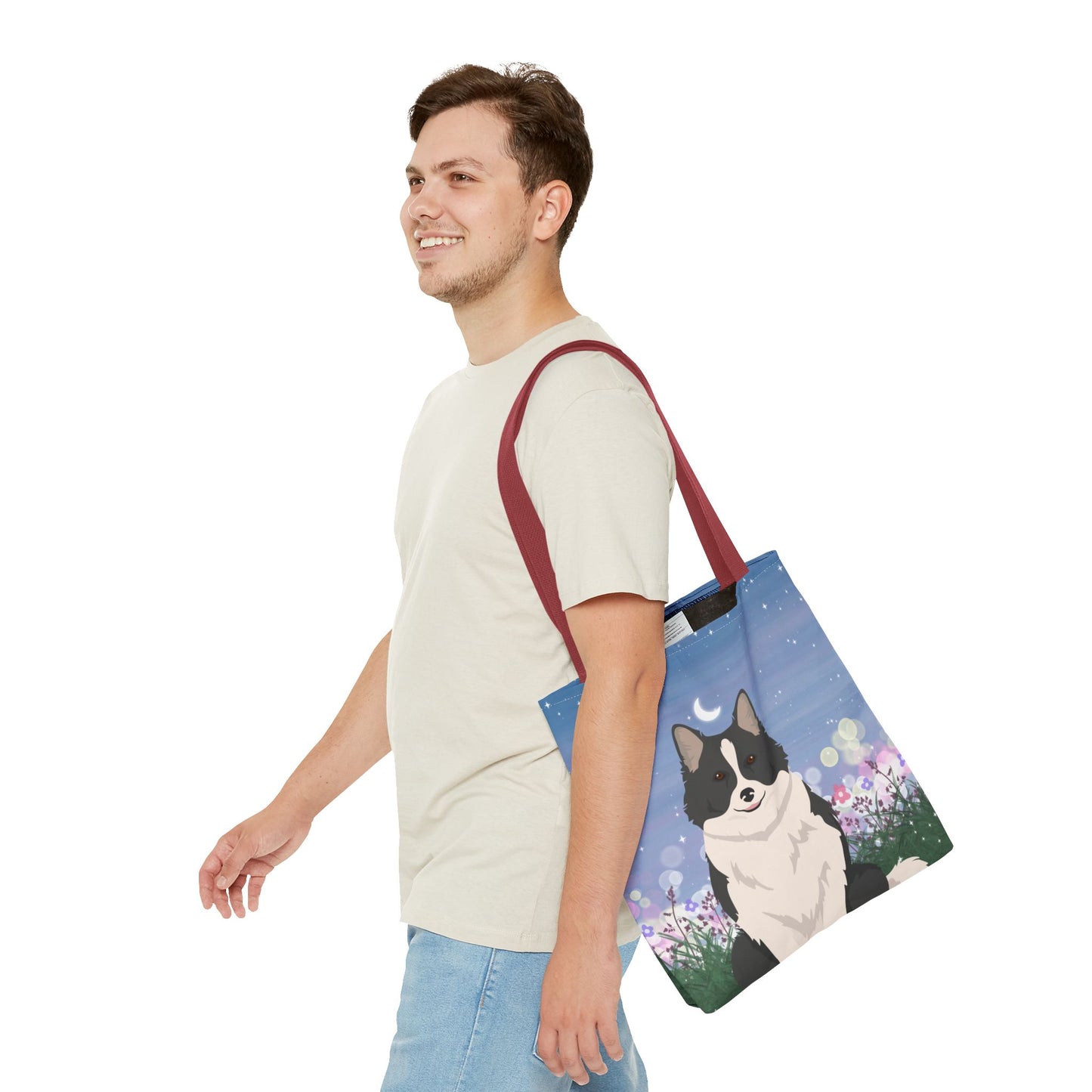 Icelandic Sheepdog Dog Tote Bag 16x16