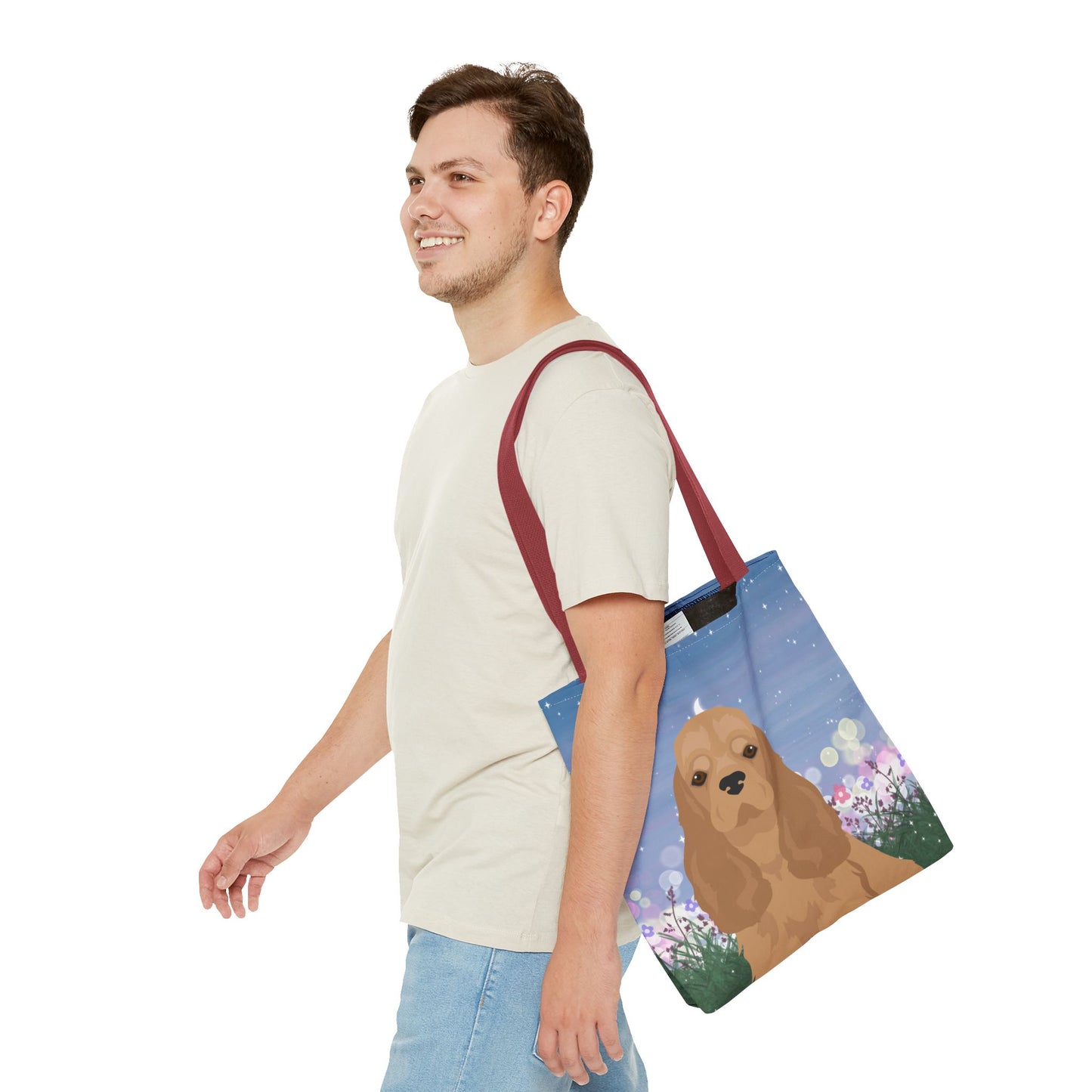 Cocker Spaniel Dog Tote Bag 16x16