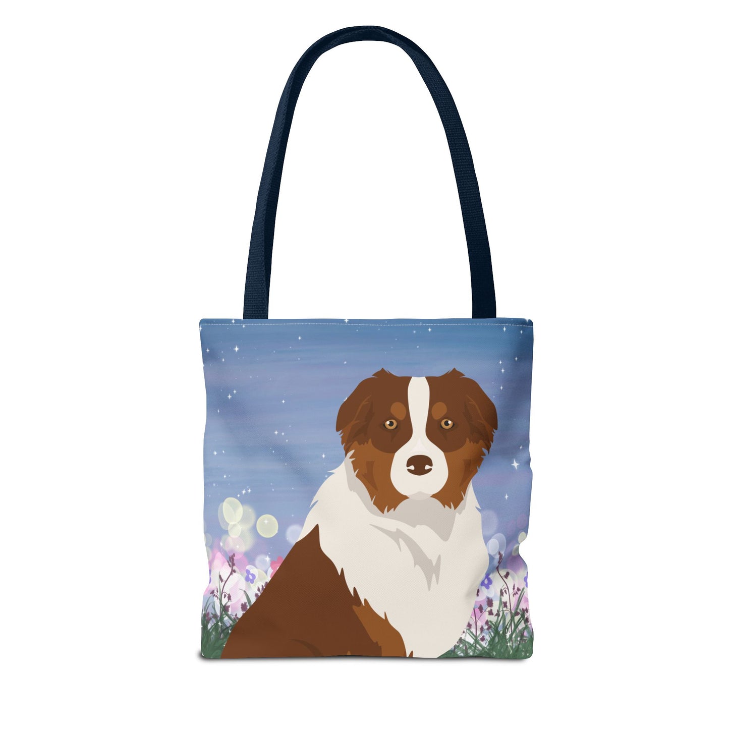 Australian Shepherd Dog Tote Bag 13x13