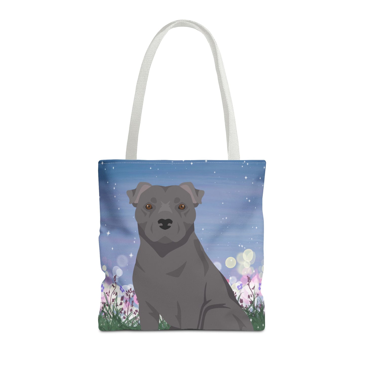 Staffordshire Bull Terrier Dog Tote Bag 16x16