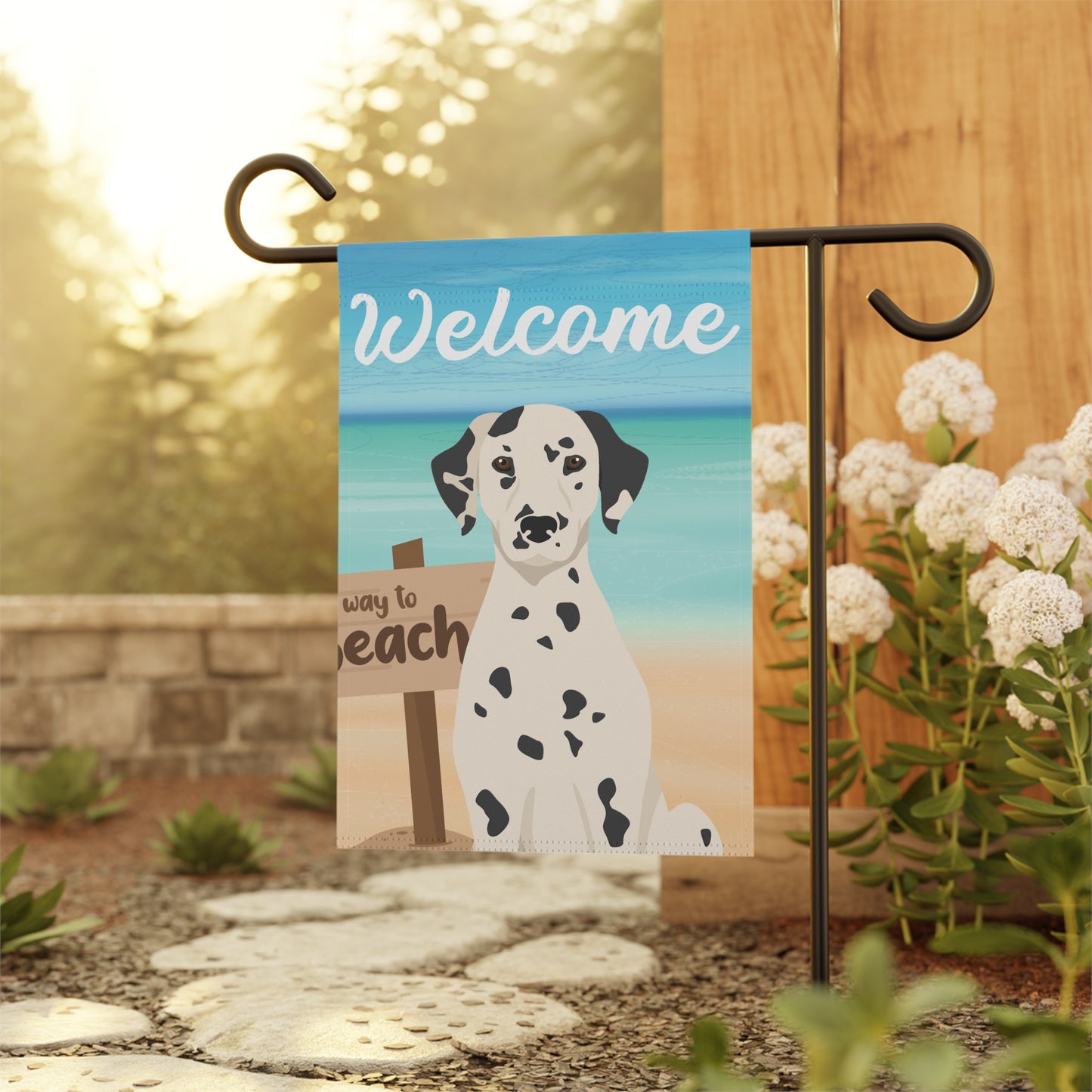 Dalmatian Dog Garden Flag