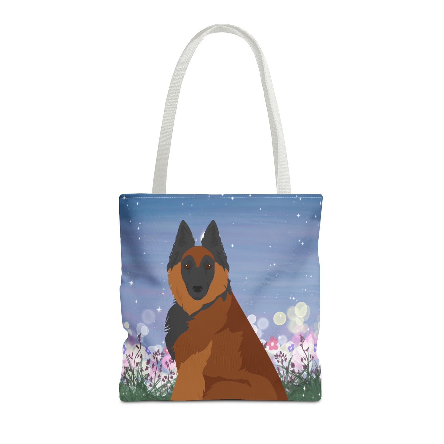 Belgian Tervuren Dog Tote Bag 16x16