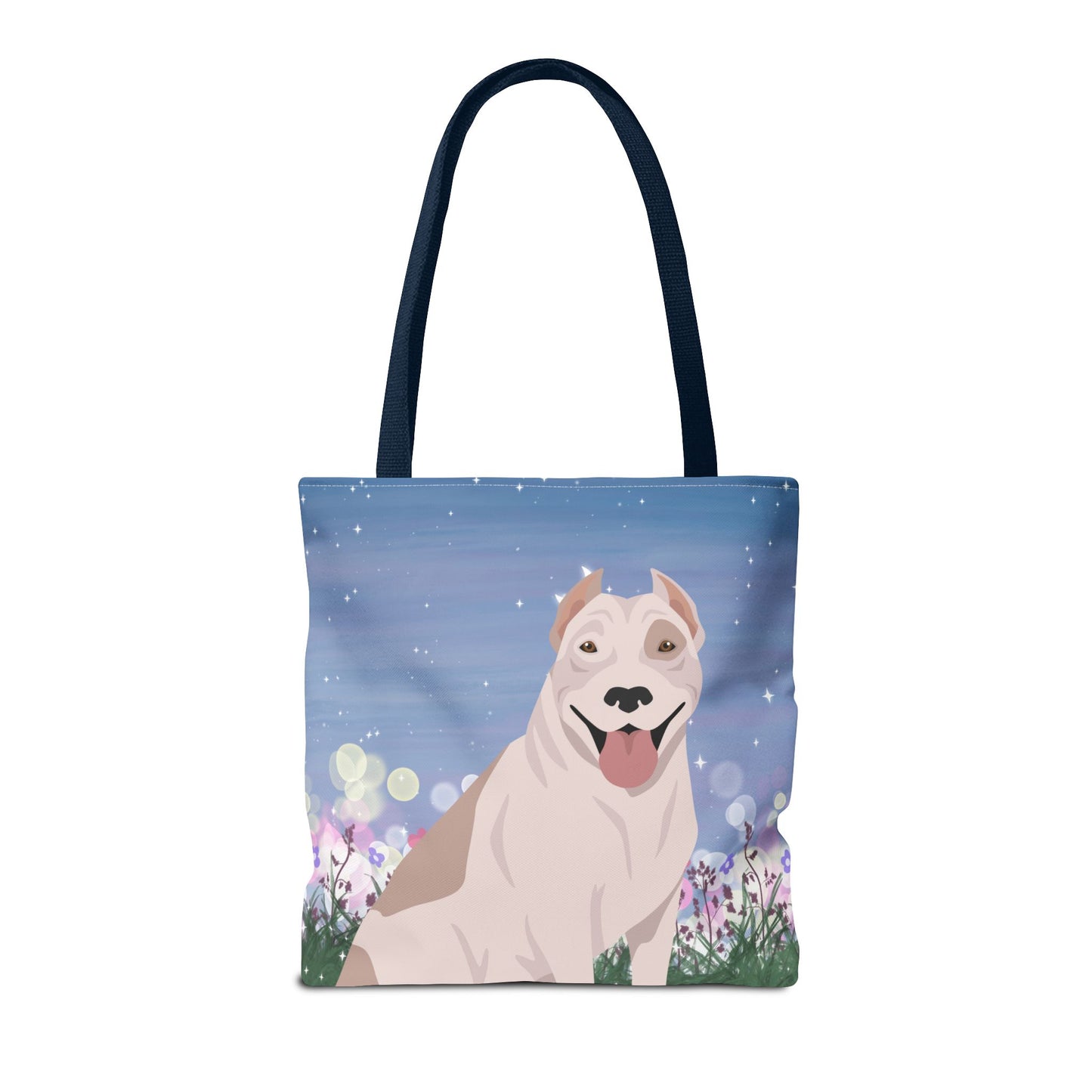 Pit Bull Dog Tote Bag 16x16