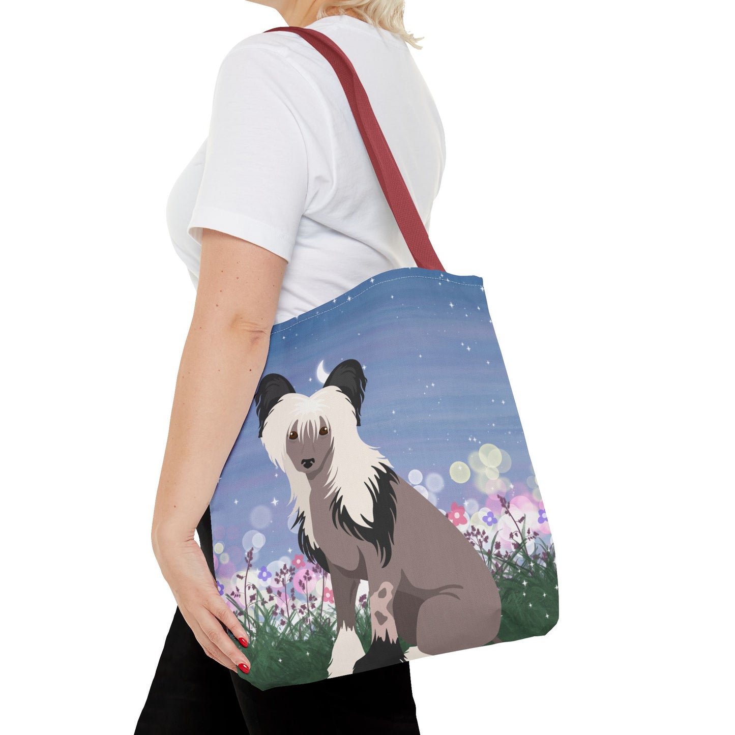 Chinese Crested Dog Dog Tote Bag 16x16