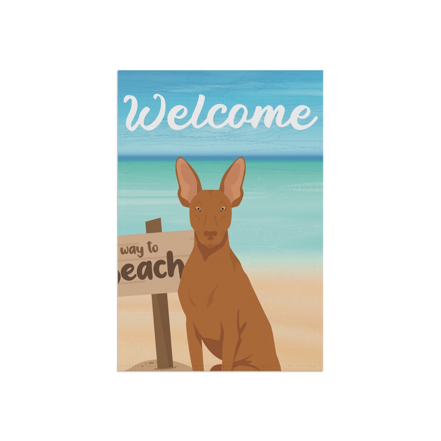 Cirneco Dell'Etna Dog Garden Flag