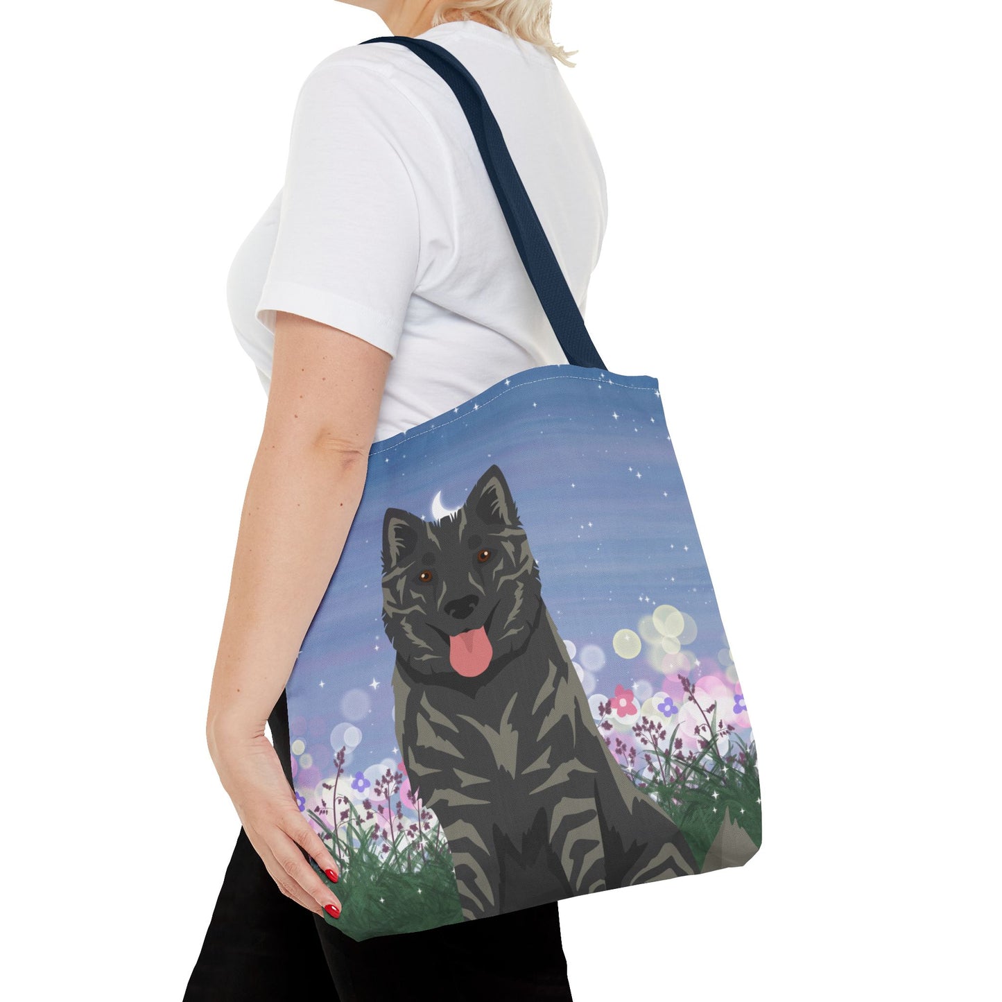 Kintamani Bail Dog Tote Bag 16x16