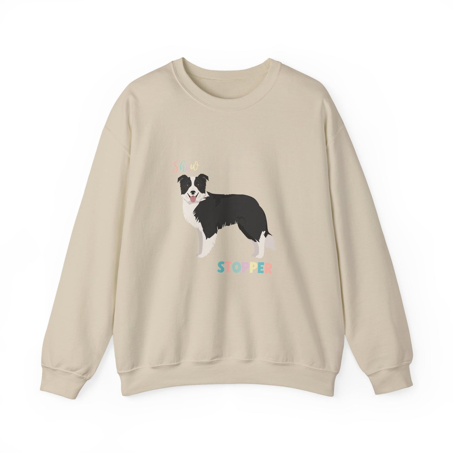 Border Collie Dog Unisex Heavy Blend Crewneck Sweatshirt