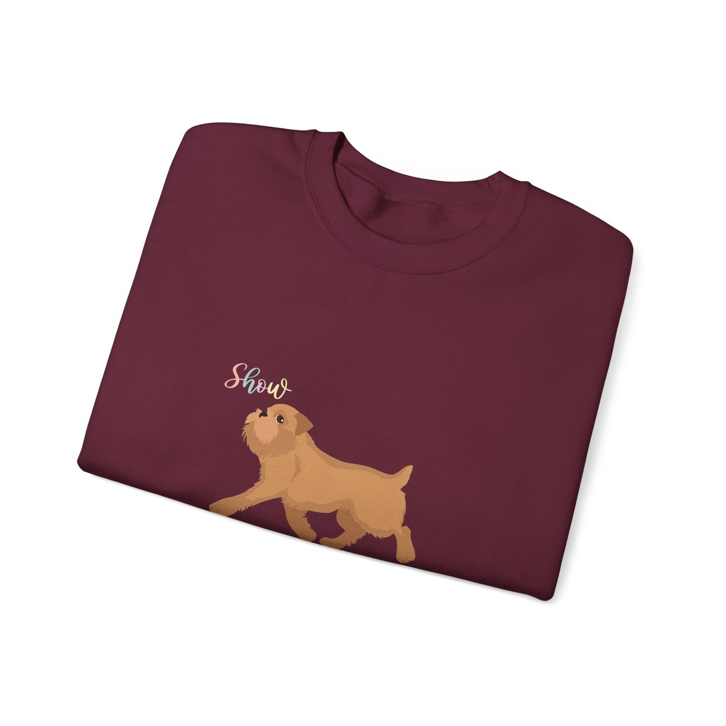 Brussels Griffion Dog Unisex Heavy Blend Crewneck Sweatshirt