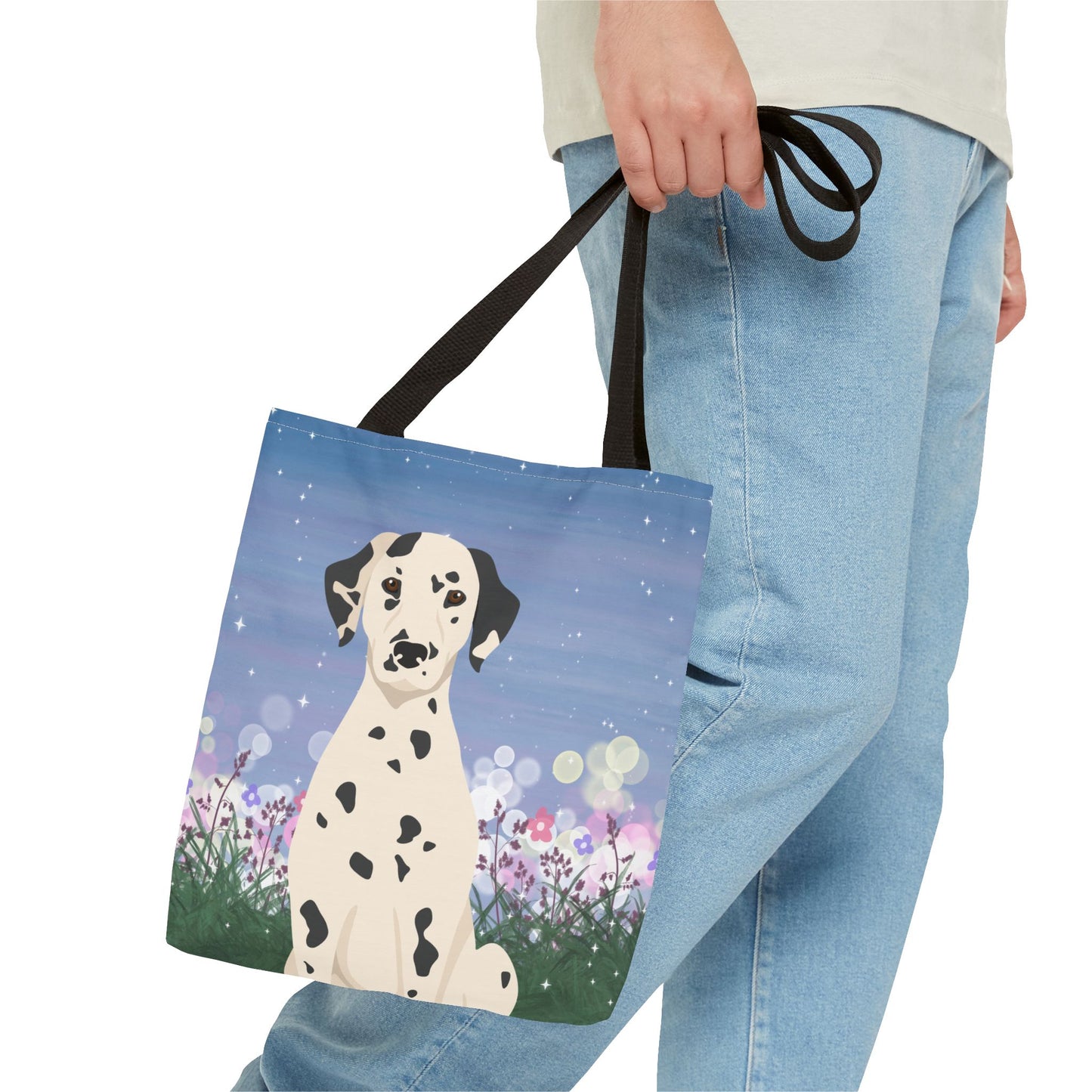 Dalmatian Dog Tote Bag 13x13