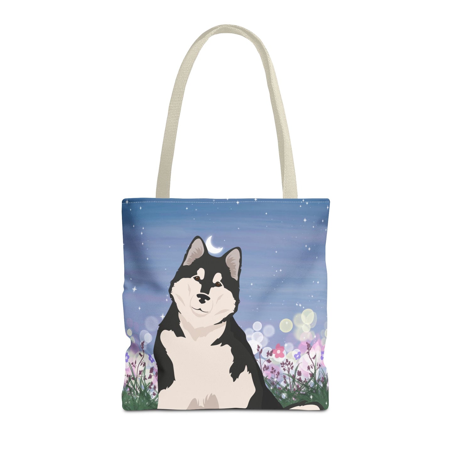 Alaskan Malamute Dog Tote Bag 16x16
