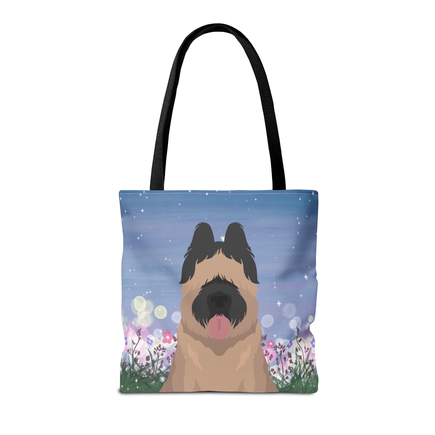 Briard Dog Tote Bag 16x16