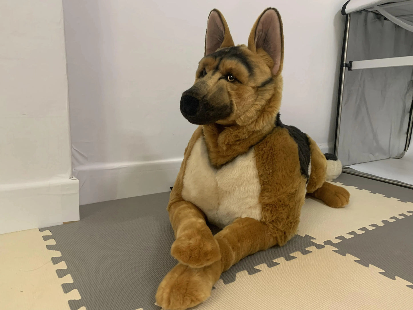 Logan the German Shepherd Dog Plush 42in