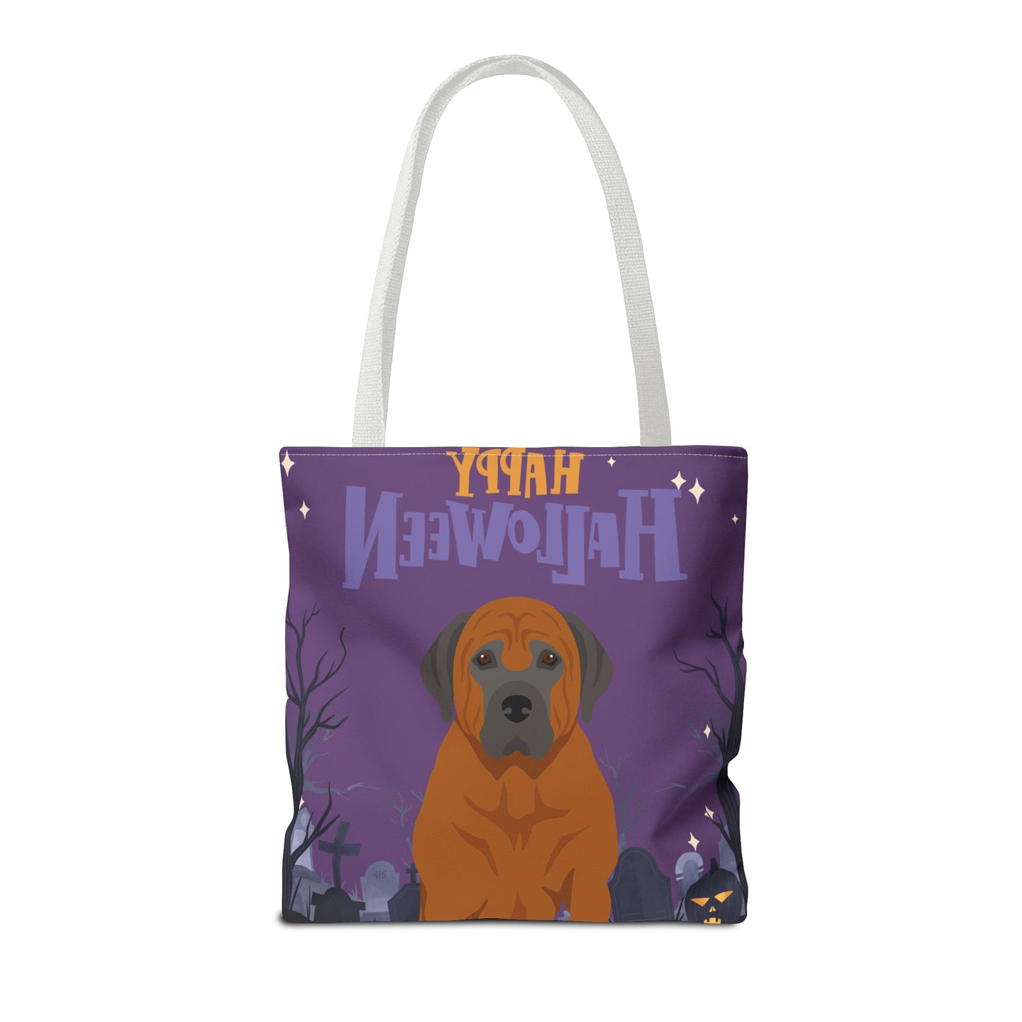 Tosa Inu Dog Happy Halloween Tote Bag 16x16