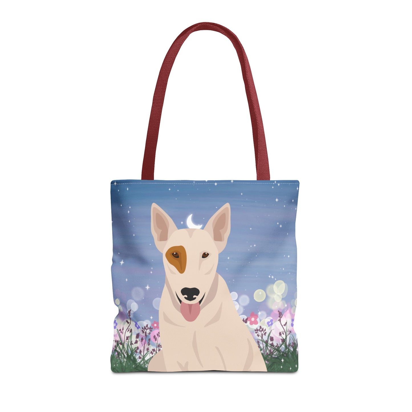 Bull Terrier Dog Tote Bag 16x16