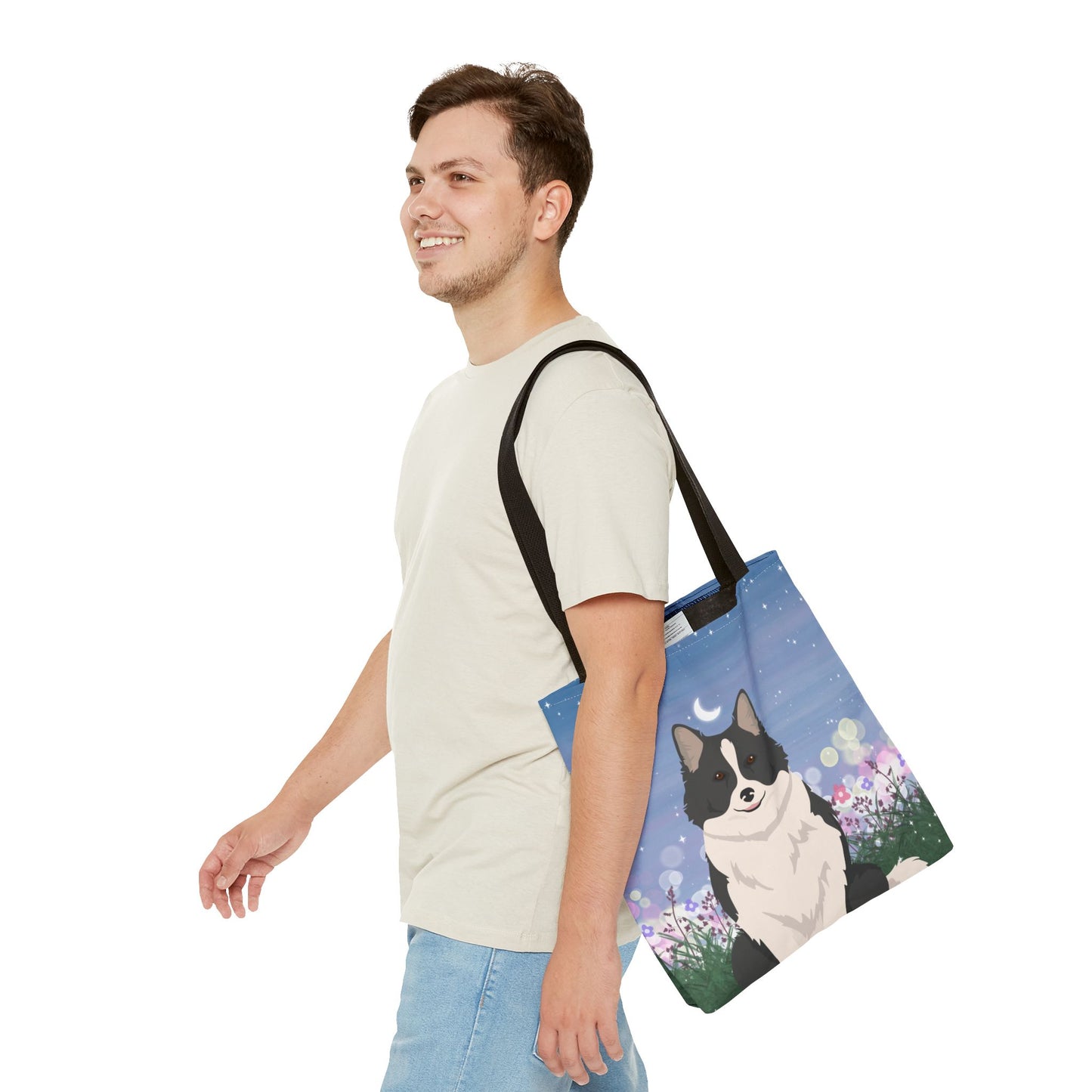 Icelandic Sheepdog Dog Tote Bag 16x16