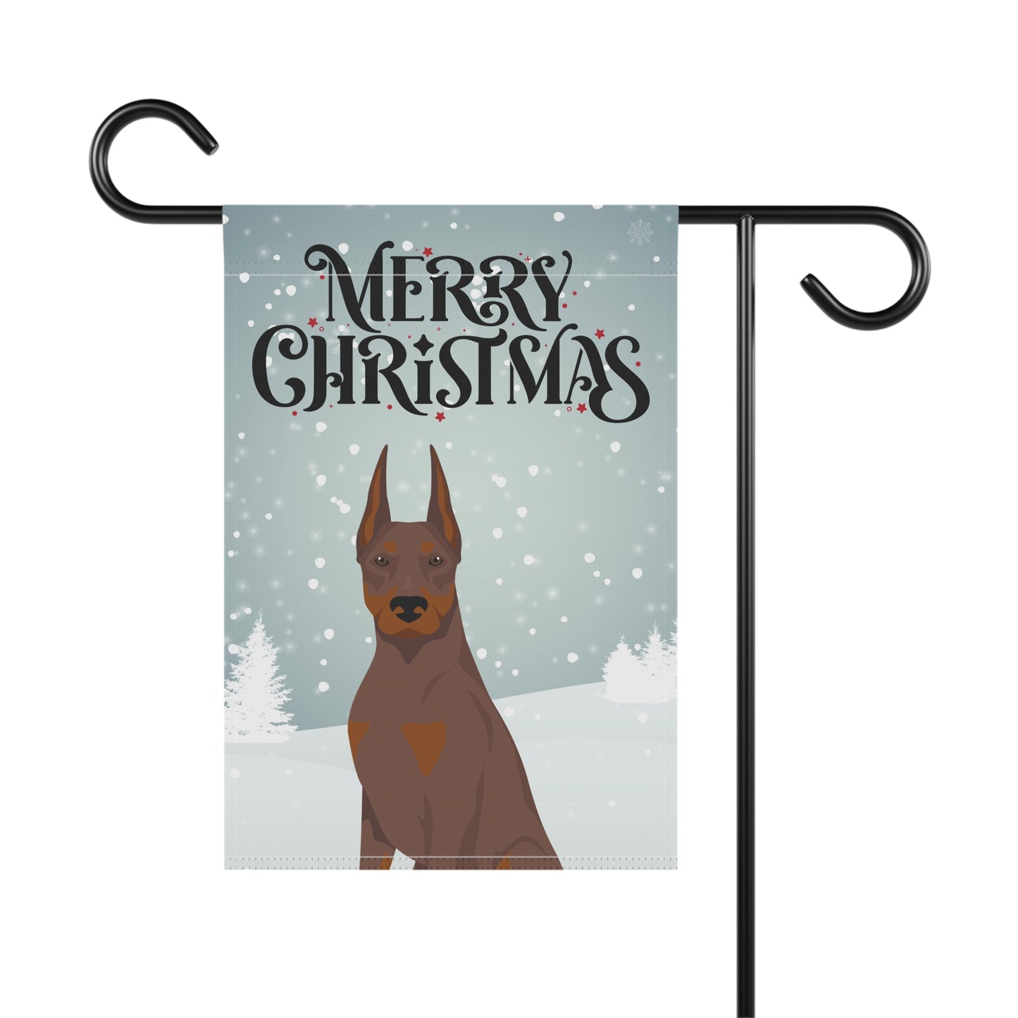 Doberman Pinscher Dog Garden Flag