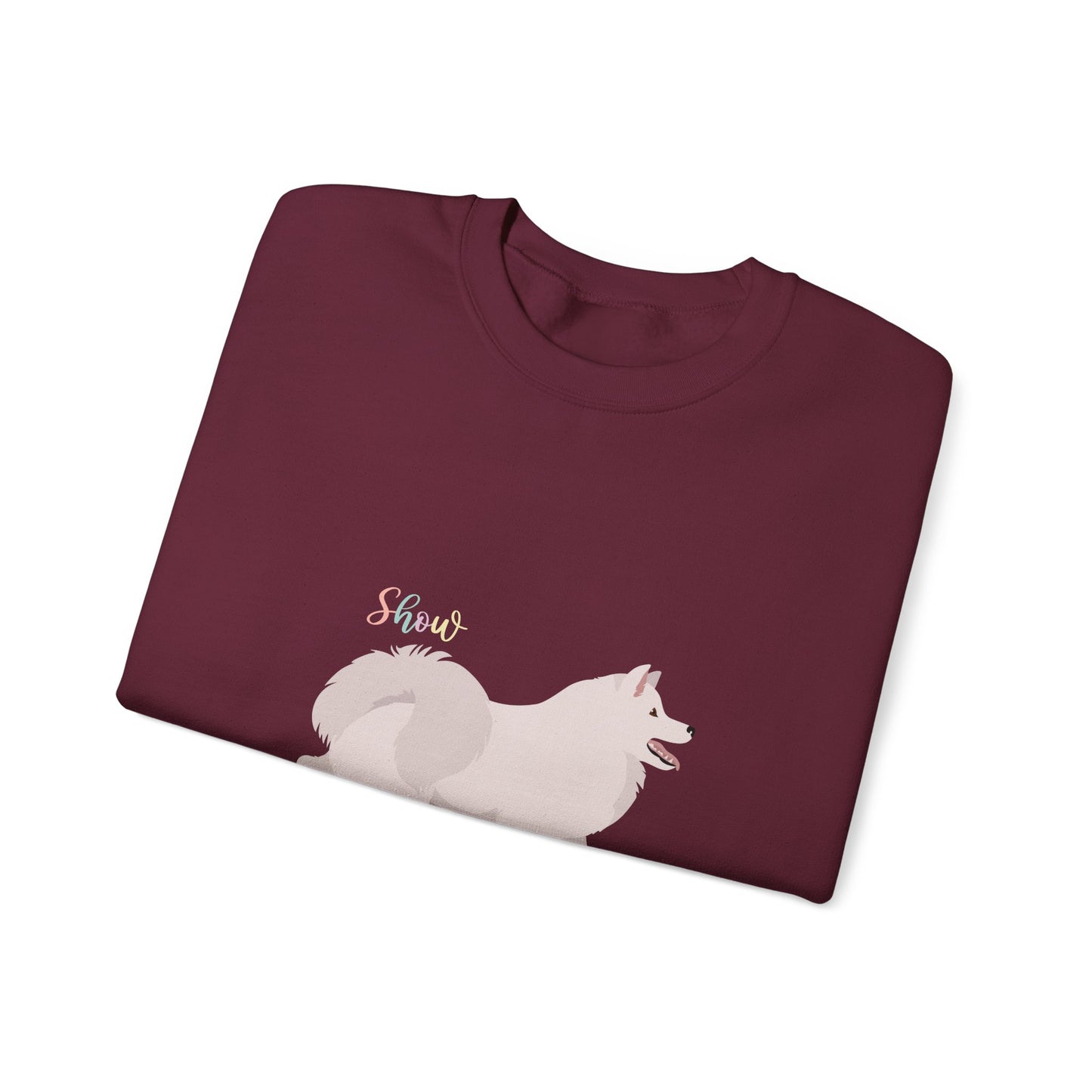 Samoyed Dog Unisex Heavy Blend Crewneck Sweatshirt