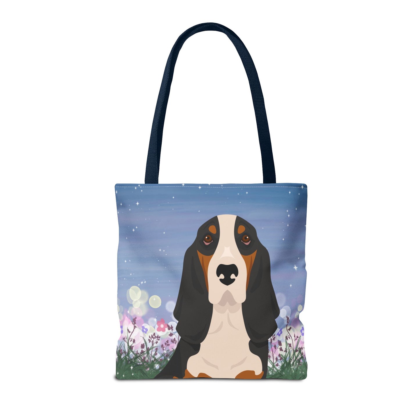 Basset Hound Dog Tote Bag 16x16
