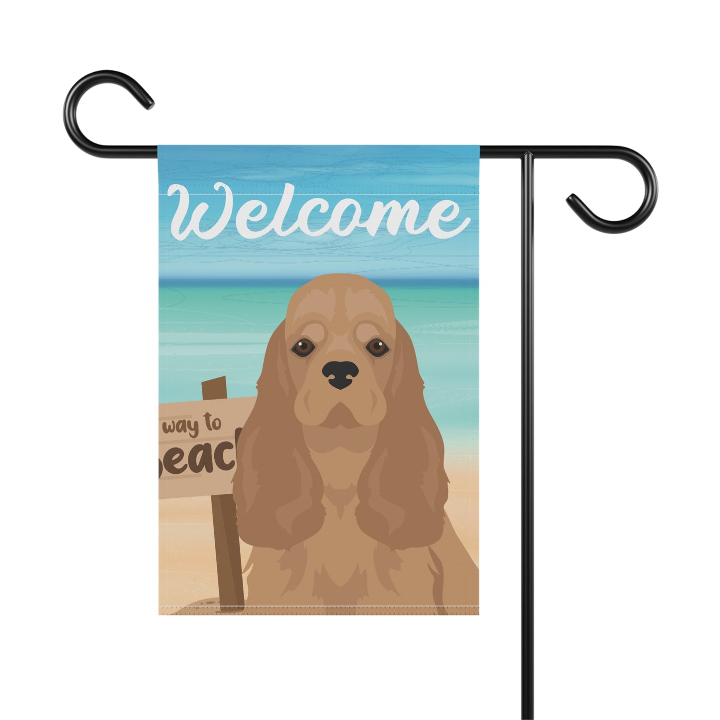 Cocker Spaniel Dog Garden Flag