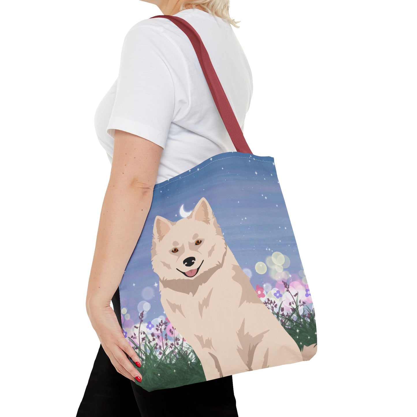 Nenets Herding Laika Dog Tote Bag 16x16